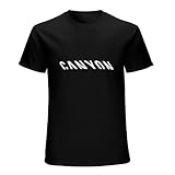 Canyon Bikes MTB Bicycles Factory T Shirt Bikers Harajuku Streetwear Shirt Men Crew Tee Black S