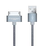 Froggen Cavo iPhone 4s, 30-Pin USB Sync e Nylon Cavo di Caricamento Compatibile con iPhone 4s / 4 / 3G / 3GS, Compatibile con Pad 1 2 3 e Pod