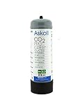 Askoll 001723 Bombola CO2 Non Ricaricabile da 1200g Pro Green System, L