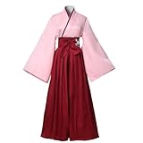 COSDREAMER Kimono da donna Geisha giapponese Yukata Ruffle Tops Pants Set (XL)