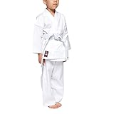 LEONE 1947, Karateji Traning,Unisex, Bianco, 110, AB400