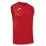 Joma Unisex, Rosso, S, Combi S/M Maglietta Tecnica Senza Maniche, S,