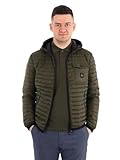 RefrigiWear PIUMINO CON CAPPUCCIO UOMO JOSH JKT - VERDE MILITARE