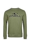 O NEILL Crew Maglia di Tuta, 16011 Verde (Deep Lichen Green), M-L Uomo