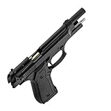 KIMAR Scacciacani Pistola a Salve Beretta 92 Calibro 9mm Nera
