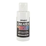 Createx - Vernice da 60 ml, Colore Bianco Opaco