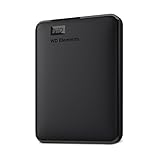 WD Elements Portable HDD Esterno 2000 GB, 3.5 Pollici, USB 3.0, Compatibilita  Mac, Nero