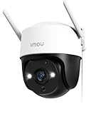 Imou 2K Telecamera Wi-Fi Esterno Visione Notturna a Colori, 3MP Telecamera WiFi 360° IP66, Rilevamento Umano, Tracciamento Intelligente, 2,4Ghz