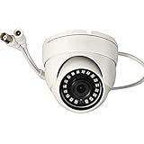 WiTi cablata 3000TVL Telecamera Dome per Interni AHD 1080P, Telecamera CCTV con Sorveglianza di Sicurezza Grandangolare con Obiettivo da 2,8 mm, Custodia in Metallo