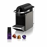 Nespresso Macchina da caffè Krups Pixie Titanio YY5290FD