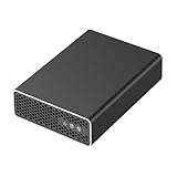 2 bay RAID, Alloggiamento in alluminio per 2X 2,5" SATA SSD/HDD, USB 3.2 Gen2 (10 Gbit/s), RAID 0, RAID1, single, Large