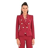 Rinascimento giacca donna bordeaux rosso CFC0119987003 - XL