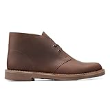 Clarks Bushacre 3, Stivali Uomo, Dark Brown Lea, 40 EU