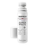Tarrago Super White 75 ml | Sbiancante Super Bianco | Pelle, pelle sintetica e tela | Sneakers e Scarpe in Pelle 75 ml