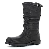 Bikkembergs Stivale in Pelle Nero, 37