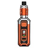 Vaporesso ARMOUR S Kit| 100W ARMOUR S Mod + iTank 2 5ml Fit GTi Mesh Coil(GTi 0.2 Ω / 0.4Ω Coil) Electronic Cigarette 18650/21700 Type-C DTL Vape(Arancione)