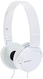 Sony Mdr-Zx110 - Cuffie On-Ear, Bianco, Cablato