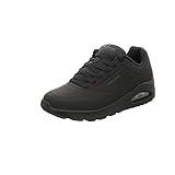 Skechers Uno Stand On Air, Sneaker Uomo, Black Durabuck Trim, 43 EU