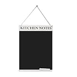 Chalkboards UK WC643WW Kitchen Notes Lavagna, Legno, Bianco Lavato, A3 (42 x 30 x 1,6 cm)