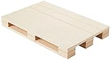 HOME Pallet Tagliere, 30x20 cm, Legno, 30x20x4 cm