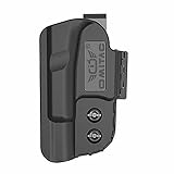 Fondina interna in vita per Glock17 Glock19 Glock26, IWB fondina adatta a tutti i modelli Glock Gen3, Gen4 e Gen5 con camera da 9 mm e sopra come G17, 19, 22, 23, 31, 32 mano sinistra e destra