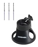 Dremel 565 Kit di taglio multiuso, set di accessori con 1 guida di taglio e 3 punte da taglio per tagli di precisione