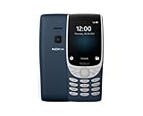 Nokia 8210 - Telefono Cellulare 4G, Display 2.8", Fotocamera, Bluetooth, Radio FM Wireless e lettore mp3, Interfaccia facile utilizzo, Ampia batteria, Dual Sim, Blue, Italia