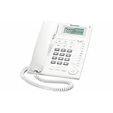 Panasonic KX-TS880EXW Telefono domestico, Bianco