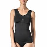 Risalti Canotta Modellante Donna Spalla Larga - Canottiera Modellante Donna, Canotta Contenitiva Donna, Canotta Contenitiva e Modellante, Body Contenitivo Modellante, Shapewear - Made In Italy