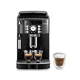 De Longhi Perfetto Magnifica S ECAM21.110.B Macchina da Caffè Automatica per Espresso e Cappuccino, Caffè in Grani o in Polvere, 1450 W, 1,8 lt, Nero