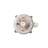 Pressostato differenziale regolabile/pressostato aria/flussostato gas(WHITE,200-1000PA)