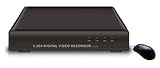 BW 8CH standalone professionale H.264 CCTV DVR - Nero