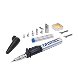 Saldatore senza fili Dremel Versatip 2000 - Kit di saldatura a gas butano con 7 punte intercambiabili per saldatura, bruciatura del legno, pirografia, creazione di gioielli, arte e artigianato