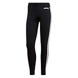 Adidas Essentials 3s Tight, Leggings Donna, Black/White, L