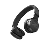 JBL LIVE 460NC, Cuffie On-Ear Wireless Bluetooth con Cancellazione Adattiva del Rumore, Cuffia Pieghevole Senza Fili per Musica, Chiamate e Sport, Fino a 50h di Autonomia, Nero