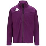 Kappa 6CENTO 687FZ - Fleece - Giacca - Unisex - VIOLET PURPLE SUNSET-BLACK