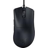 Razer DeathAdder V3 - Mouse da sport ergonomico(design leggero da 59 g,forma ergonomica, sensore da 30K,interruttori ottici per mouse Gen-3,tecnologia HyperPolling da 8000 Hz, cavo Speedflex) Nero