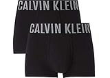 Calvin Klein Trunk 2Pk 000Nb2602A, Boxer Uomo, Nero (Black), S