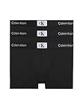 Calvin Klein Trunk 3Pk 000Nb3528A, Boxer Uomo, Nero (Black Black Black), M