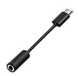 Adattatore audio EC260 USB Tipo C a Jack 3.5mm per Sony Xperia XZ2/ XZ3 Series, Nero