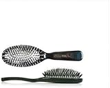 Spazzola capelli speciale per Extension. Prodotto professionale. SOCAP EXTENSION CARE setole naturali seta e nylon Base Ovale