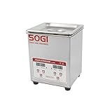 SOGI VL-U200R Vasca lava pezzi ultrasuoni riscaldata 2L - 60 W