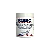 Iosso Quick Gloss K1, Pasta Lucidante per Vetroresina, 500 ml