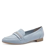 MARCO TOZZI Slipper Donna Glitterate Vegane, Blu (Polar), 41 EU