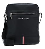 Tommy Hilfiger Borsa a Tracolla Uomo TH Corporate Reporter Piccola, Nero (Black), Taglia Unica