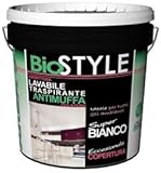 Pittura murale lavabile antimuffa per interni BIOSTYLE LT 14