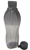 Tupperware To Go Eco 500 ml grigio argento bottiglia succo acqua ecologica tappo a vite adatto per anidride carbonica