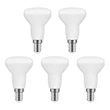 Lampadine LED E14 Riflettore R50 5W, Equivalente a Incandescenza E14 40W, Faretto LED E14 Luce Bianco Calda 2700K, 475LM, Non Dimmerabile, Confezione da 5