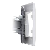 Legrand 665001 Placca, 1 elemento, Bianco