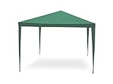 Linea Garden Friend Gazebo facile verde 3x4 m Struttura in acciaio copertura in pe 110 gr/m²